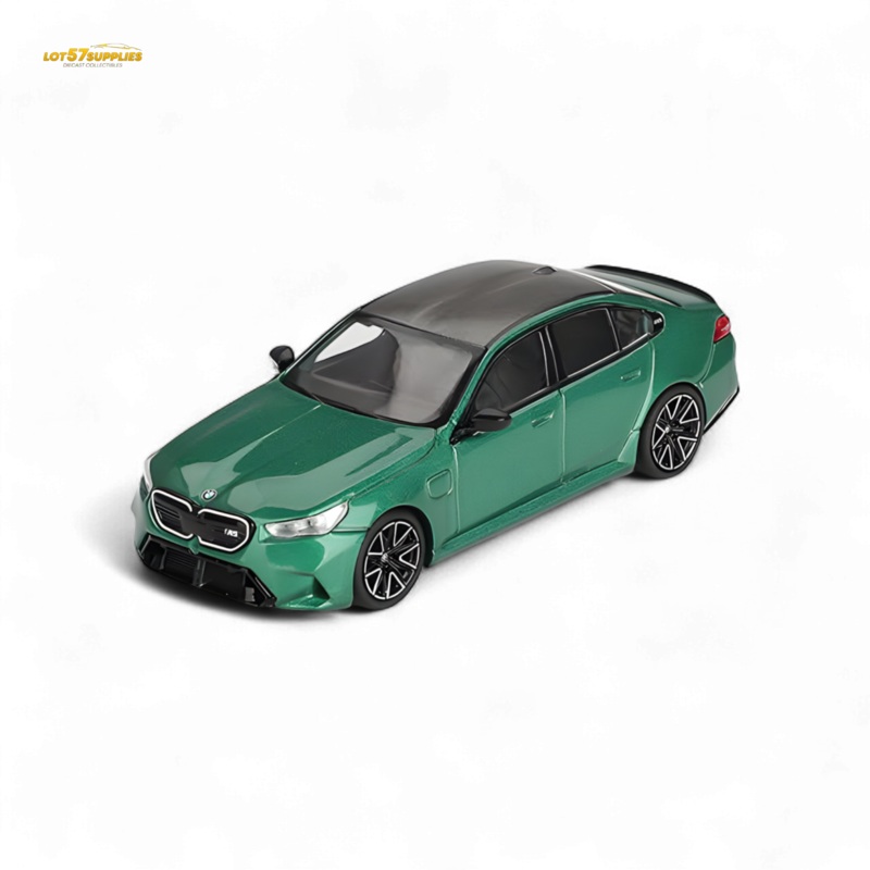 Mini GT BMW M5 Isle of Man Green Metallic 1:64