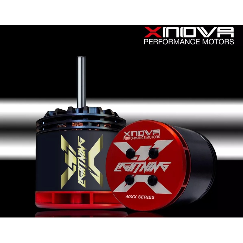 NEW! XNOVA LIGHTNING 4020-1350KV SERIES (SHAFT A) - 500 Class Heli