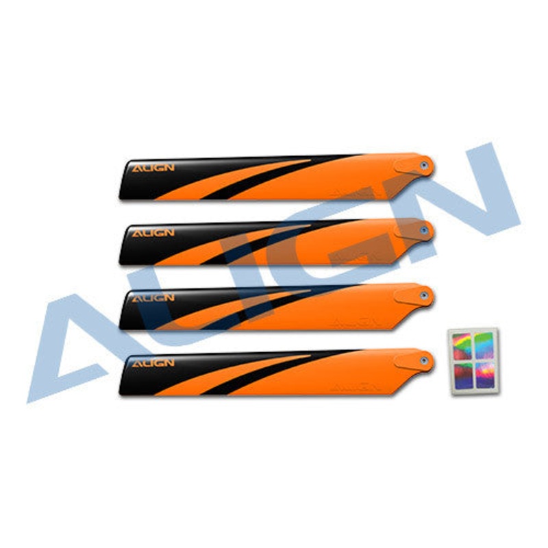 Align 150 Main Blades-Orange HD123EB