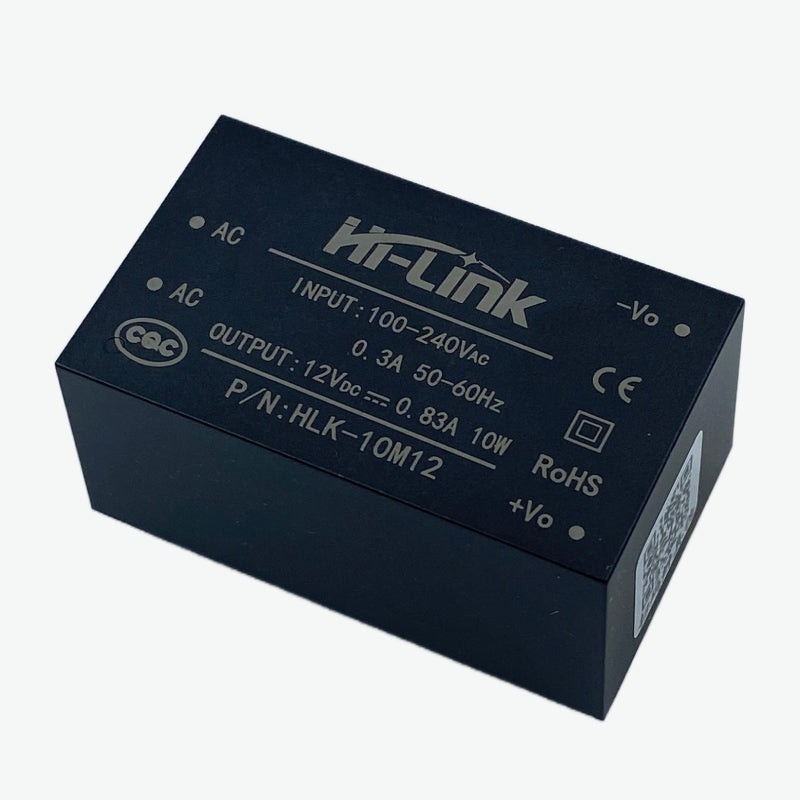 Hi-Link 12V 10W Step Down AC to DC Intelligent Converter Switch Power Supply Module (HLK-10M12)