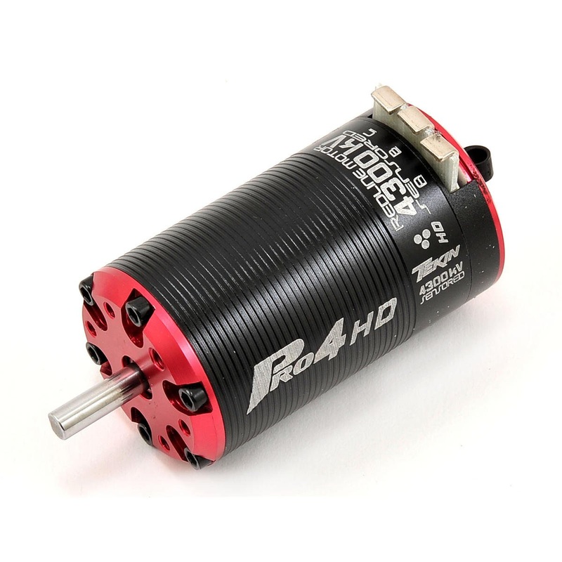 Tekin TEKTT2518 Pro4 HD 4-Pole Brushless 550 Motor w/5mm Shaft (4,300kV)