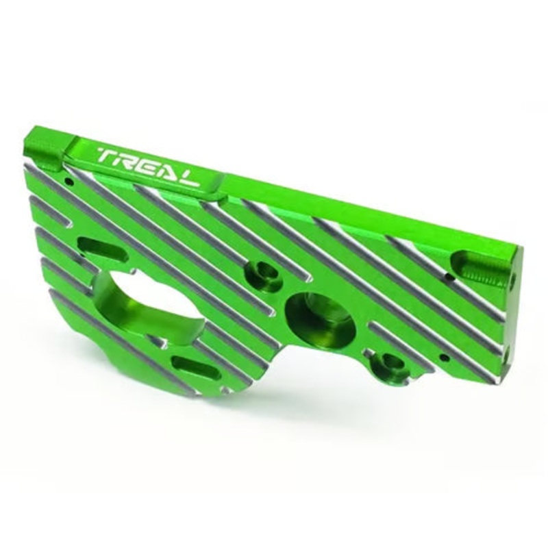 Treal Hobby Axial SCX10 Pro 7075 Aluminum Motor Mount Plate Green