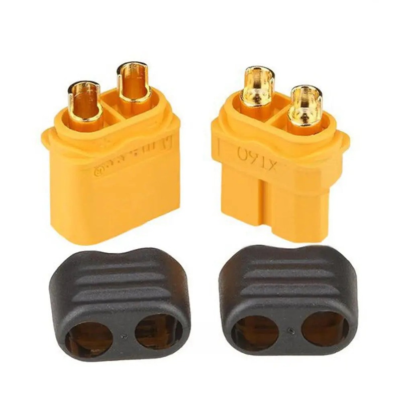 20 Pairs Amass XT60+ Plug Male & Female Connectors With Sheath Housing