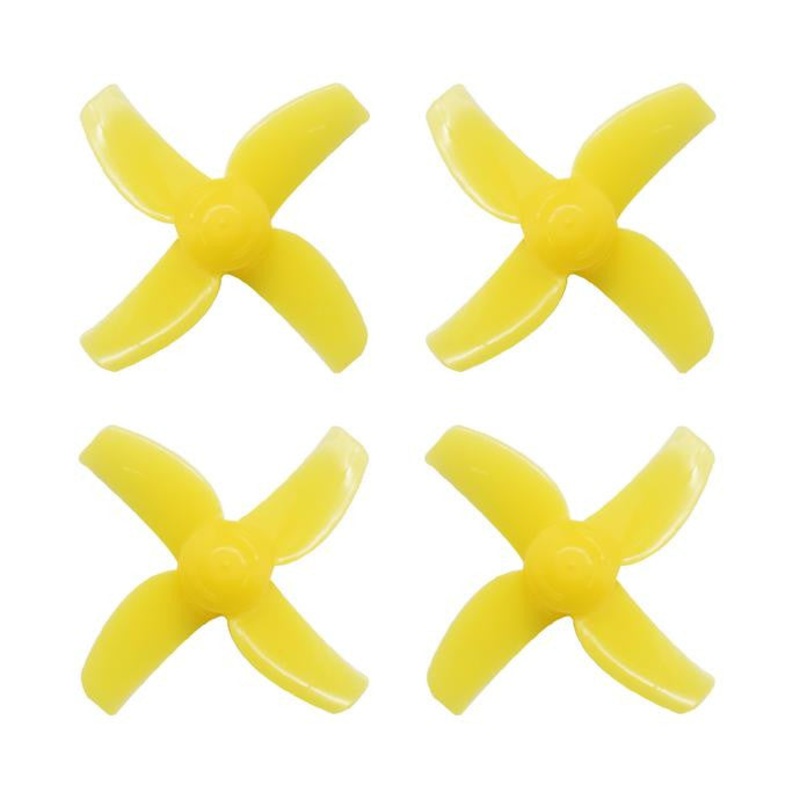 BETAFPV 40mm 4-blade 2S Whoop Propellers (1.5mm Shaft Hole) Yellow