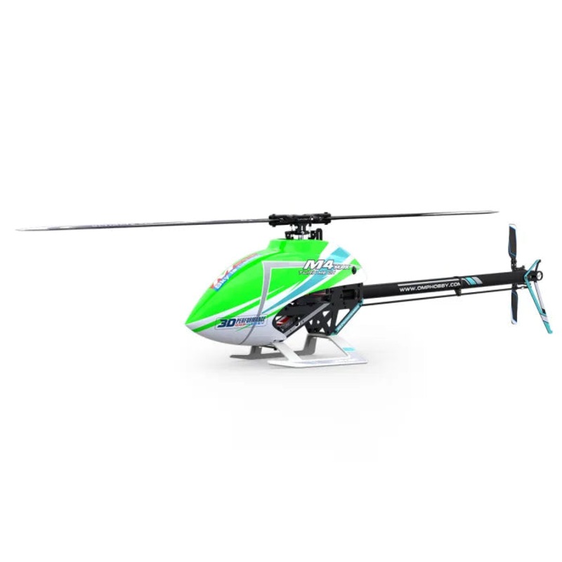OMP M4 MAX Helicopter PNP Combo - Crystal Green