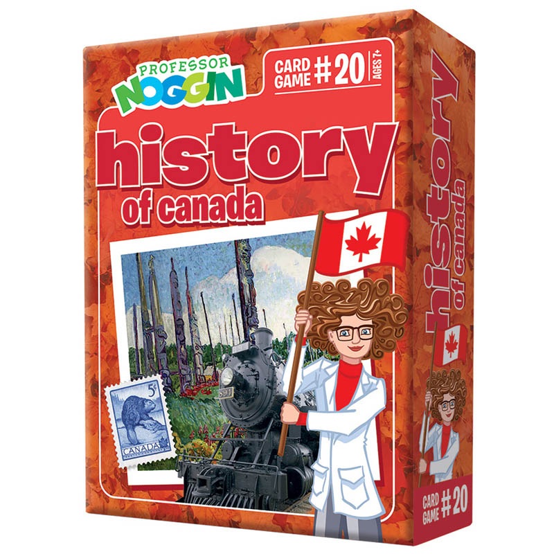 11420 - HISTORY OF CANADA PROFESSOR NOGGIN'S CARD GAME