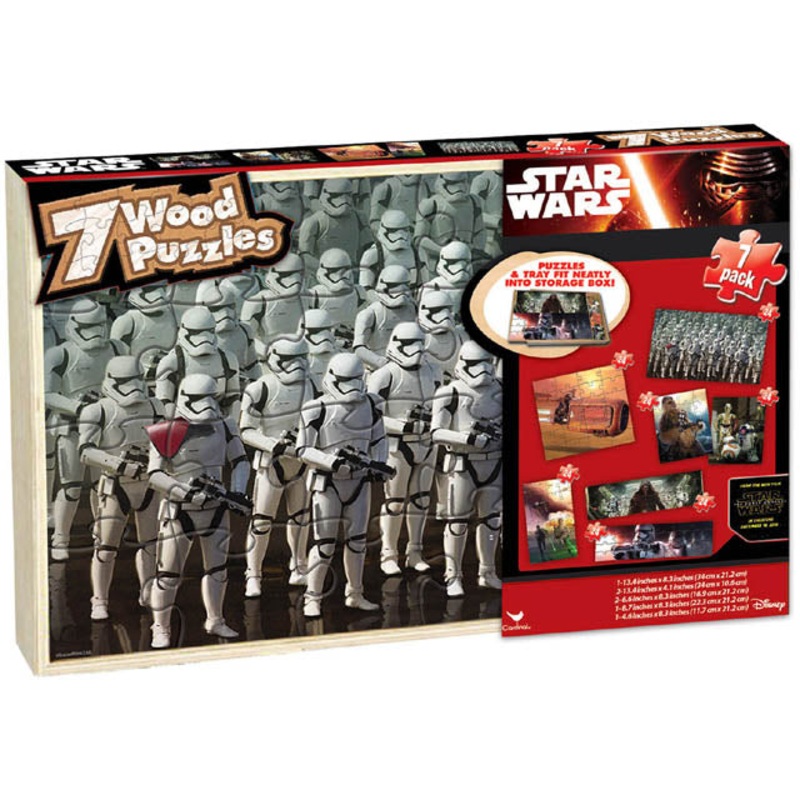 18494 - JIGSAW PUZZLE STAR WARS 7 WOOD puzzles