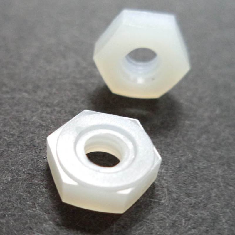 M020040HN - NUT HEX NYLON METRIC M2 (6 pcs/pkg)