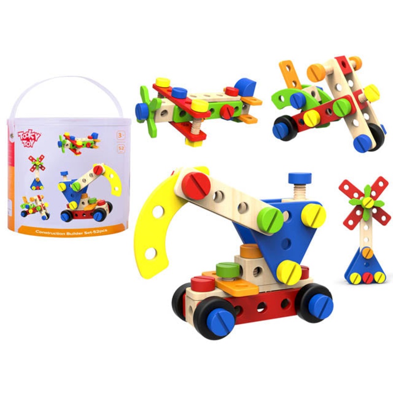 TKF012 - CONSTRUCTION BUILDER SET 52PCS/SET