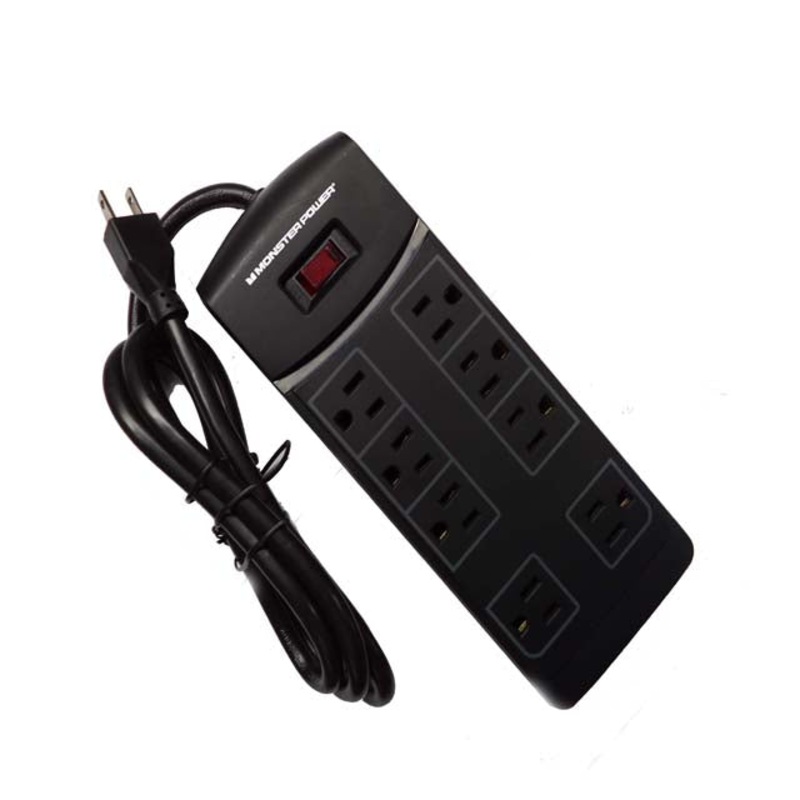 121821-00 - POWER BAR 8 O/LET 4FT CORD 1080 JOULES