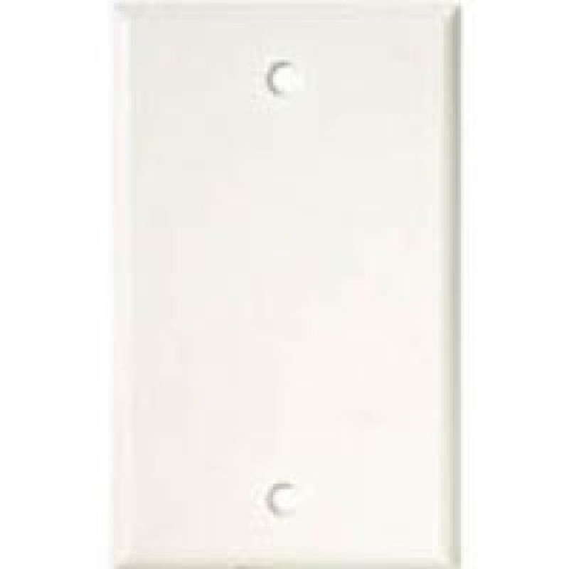 89-740WH - WALL PLATE BLANK WHITE