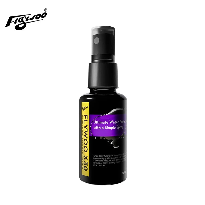 FLYWOO X30 PCBA Waterproof Spray - Superhydrophobic Invisible Coating