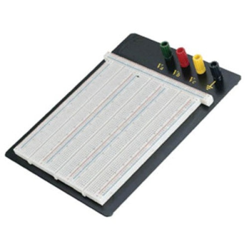 MB-106 - BREADBOARD 6 STRIP 9X7IN 2390 TI TIE POINTS WITH BINDING POST