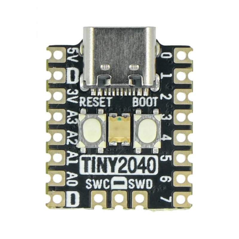 PIM558 - TINY2040 DEVELOPMENT BOARD 8MB FLASH WITH TYPE C PORT