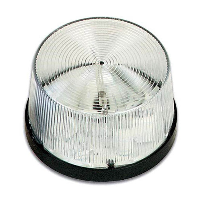 HAA40WN - STROBE LIGHT 12VDC CLEAR FLASHIN LED