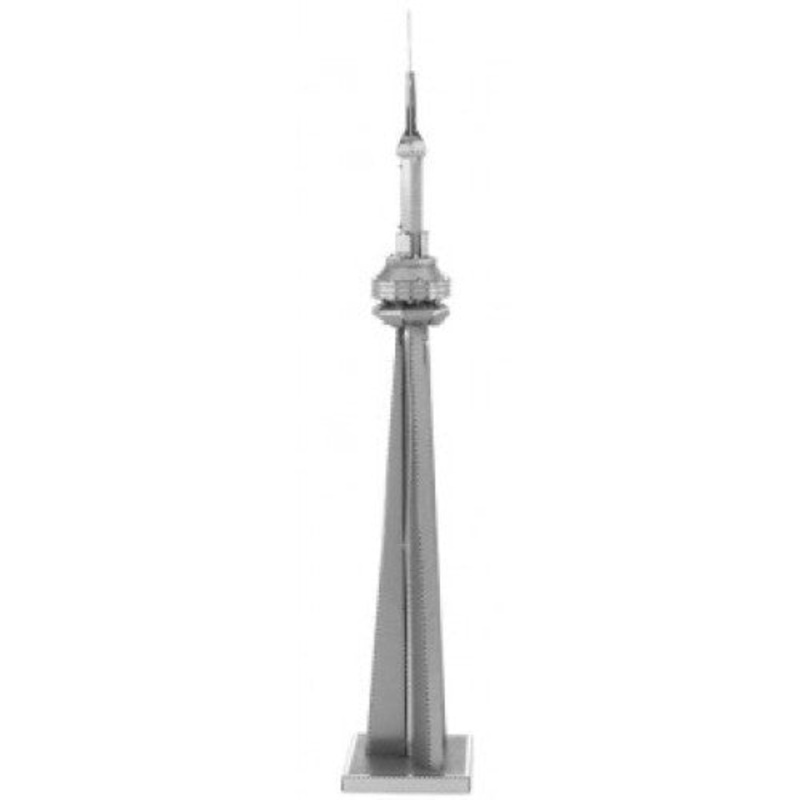 MMS058C1 - CN TOWER METAL EARTH 3D LASER CUT MODEL