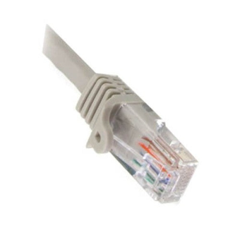 FER6E-010 - PATCH CORD CAT6 GRY 10FT SNAGLESS BOOT