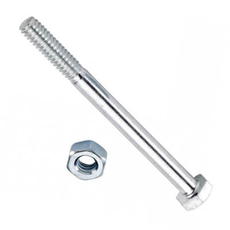 5337 - BOLT HEX 1/4-20X3IN W/NUTS SET OF 2PCS