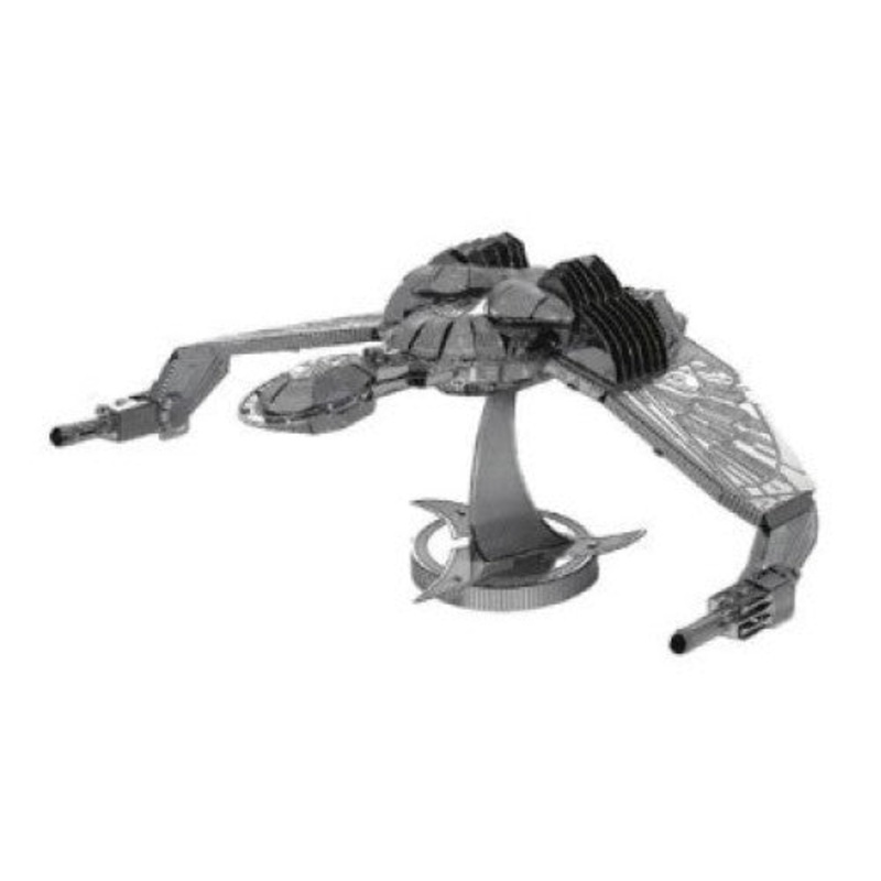 MMS282C1 - STAR TREK BIRD OF PREY METAL EARTH 3D LASER CUT MODEL