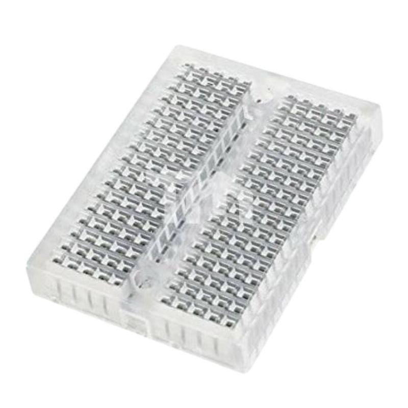 PCBBA-120480 - BREADBOARD 2 STRIP 1.8X1.4IN 170 TIE POINTS CLEAR