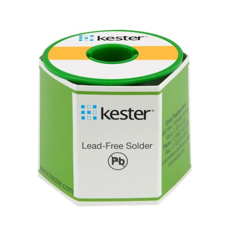 24-7068-1402 - SOLDER WIRE LEAD FREE 1LB 0.8MM RA FLUX SN96.5AG3.CU.5 3.3% 48