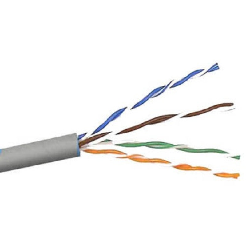 CAB-UNV-CAT6-LC3100A-CMR-GY-IN - CABLE CAT6 FT4 SOL GRY 1000FT