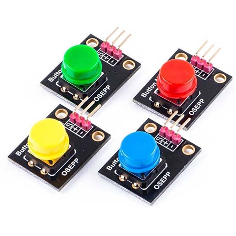 PUSH-04 - PUSH SWITCH MODULE 4PCS/PACK ASSORTED COLOR