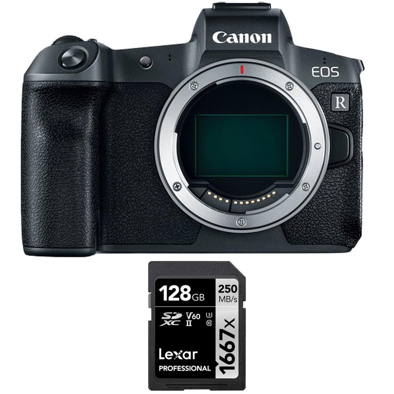 Canon EOS R 30.3MP Mirrorless Full Frame Digital Camera (Body) with Memory Card Bundle