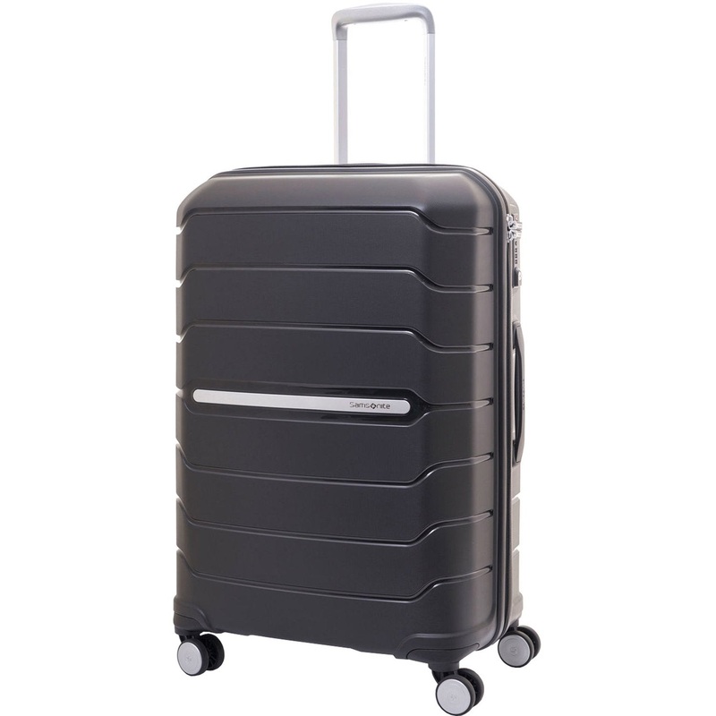 Samsonite Freeform 24 Hardside Spinner Luggage - Black - 78256-1041 - Open Box