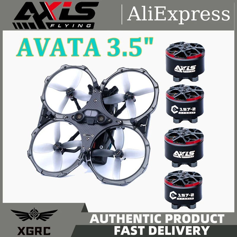 Axisflying AVATA 3.5 Upgrade Frame Kit With C157 V2 Motor HQ Prop T2.9X2.5X5 Perfect Set To Upgrade Original DJI AVATA AVATA FRAME-C157 V2