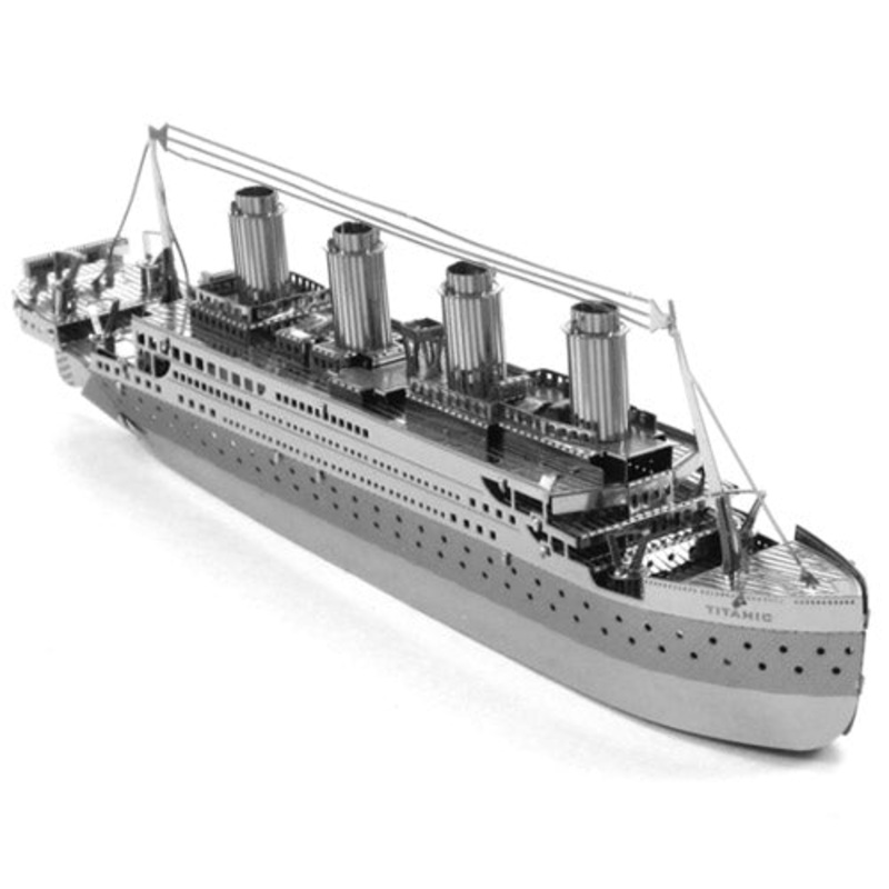 MMS030 - TITANIC METAL EARTH 3D LASER CUT MODEL