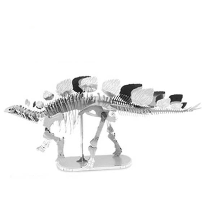 MMS100C1 - STEGOSAURUS-TWO SHEET MODEL METAL EARTH 3D METAL MODEL KITS