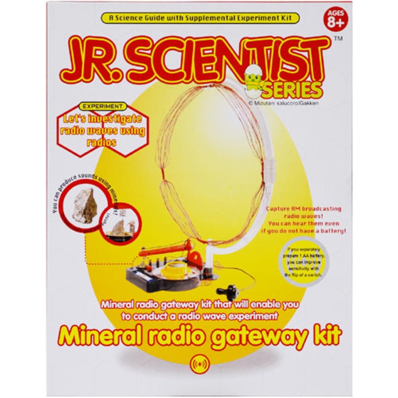 62009 - CRYSTAL MINERAL RADIO GATEWAY A SCIENCE GUIDE W/EXPERIMENT KIT