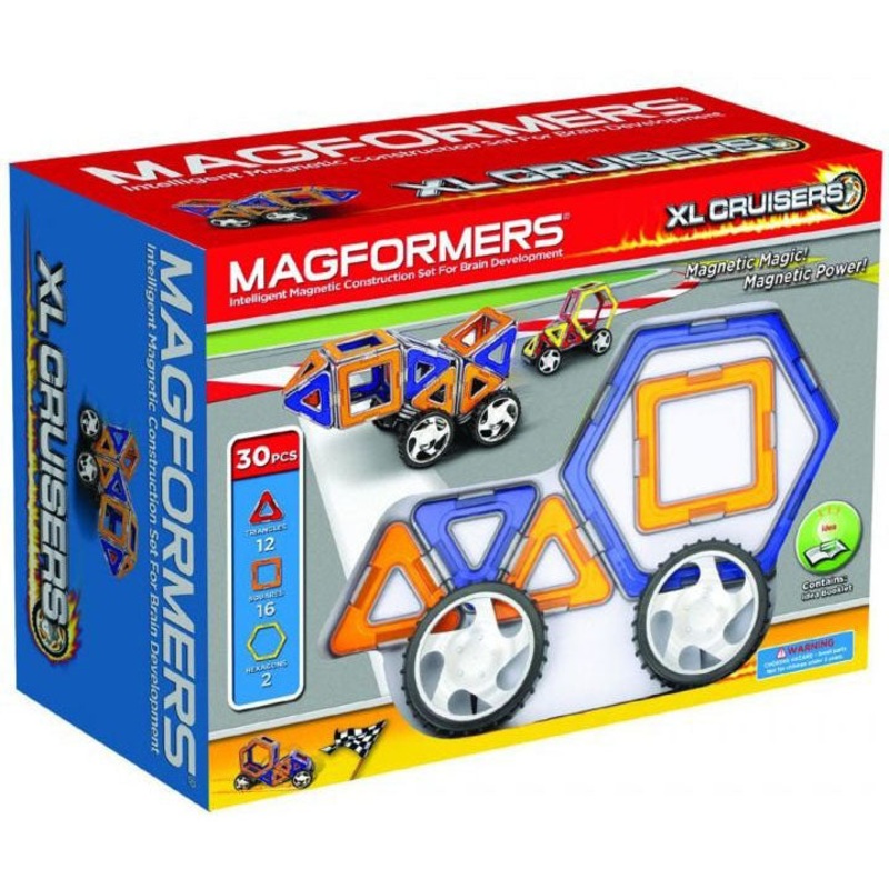 63073FE - MAGFORMERS MAGNETIC BUILDERS. XL CRUISERS