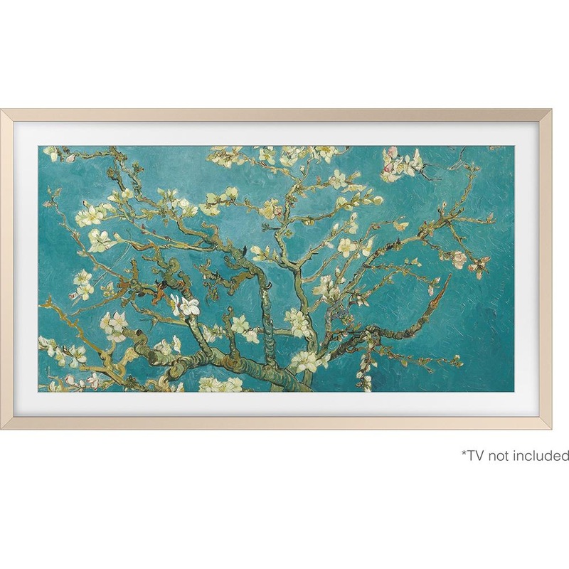 Samsung 75" The Frame Customizable Bezel - Sand Gold Metal - VG-SCFC75SGMZA - Open Box