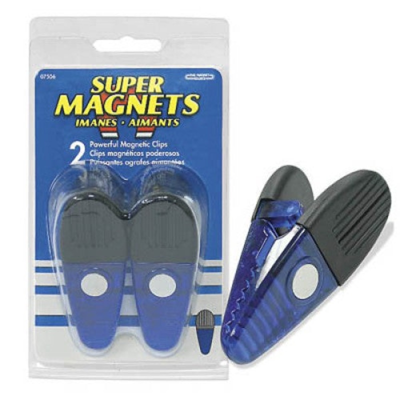 07506 - MAGNETIC HANDY CLIPS LARGE (2 pcs/pkg)