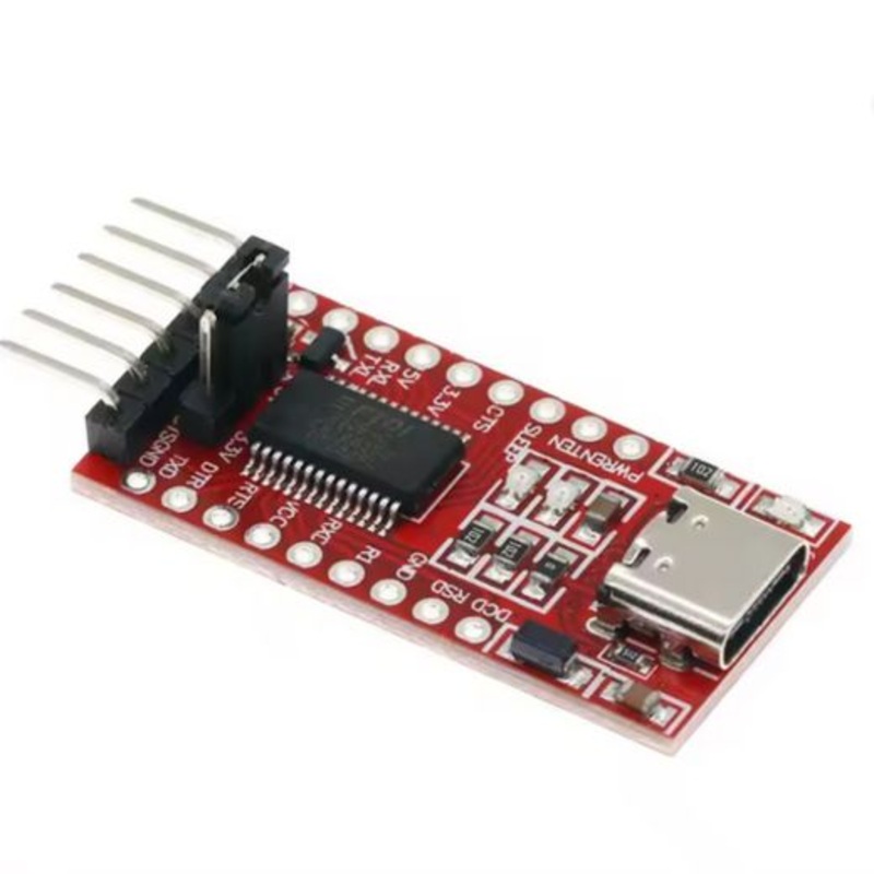 1815-BB2 - FTDI BREAKOUT BOARD 3.3 OR 5V FT232RL C-TYPE TTL SERIAL MODULE