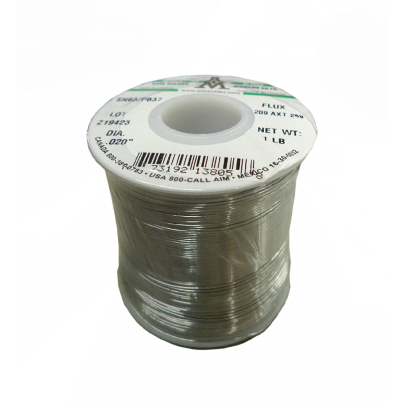 4875-454G - SOLDER WIRE 60/40 NO CLEAN 1LB 22AWG 0.032IN