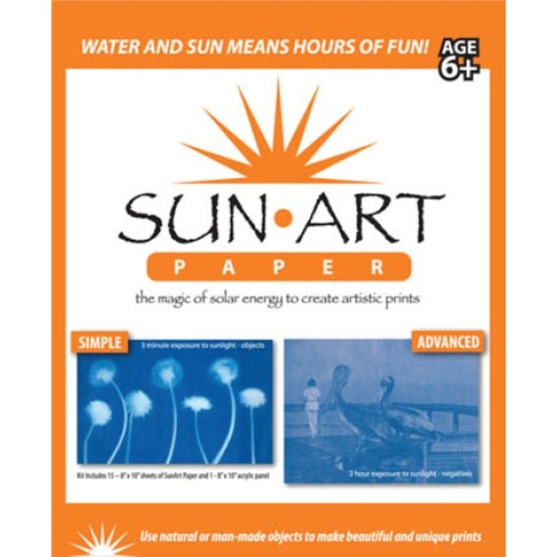 88052 - SUN ART PAPER KIT 10X8 INCH (15 pcs/pkg)