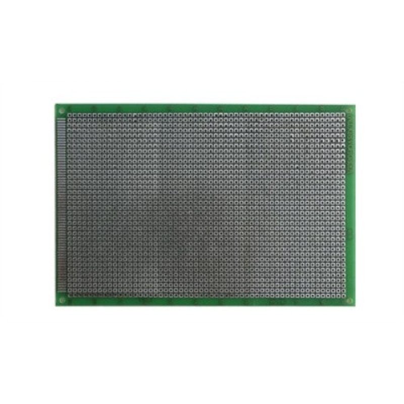 882-390611 - PCB ETCHED DS 6X9IN 1 HOLE PADS TINNED 0.1IN PITCH