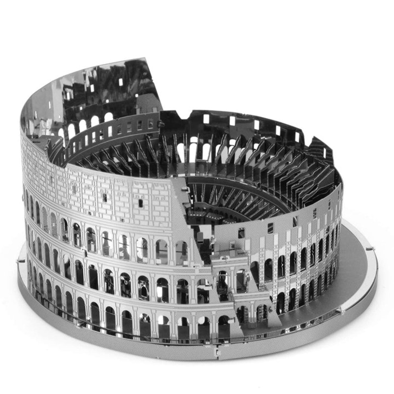 ICX025 - ROMAN COLOSSEUM METAL EARTH 3D LASER CUT MODEL