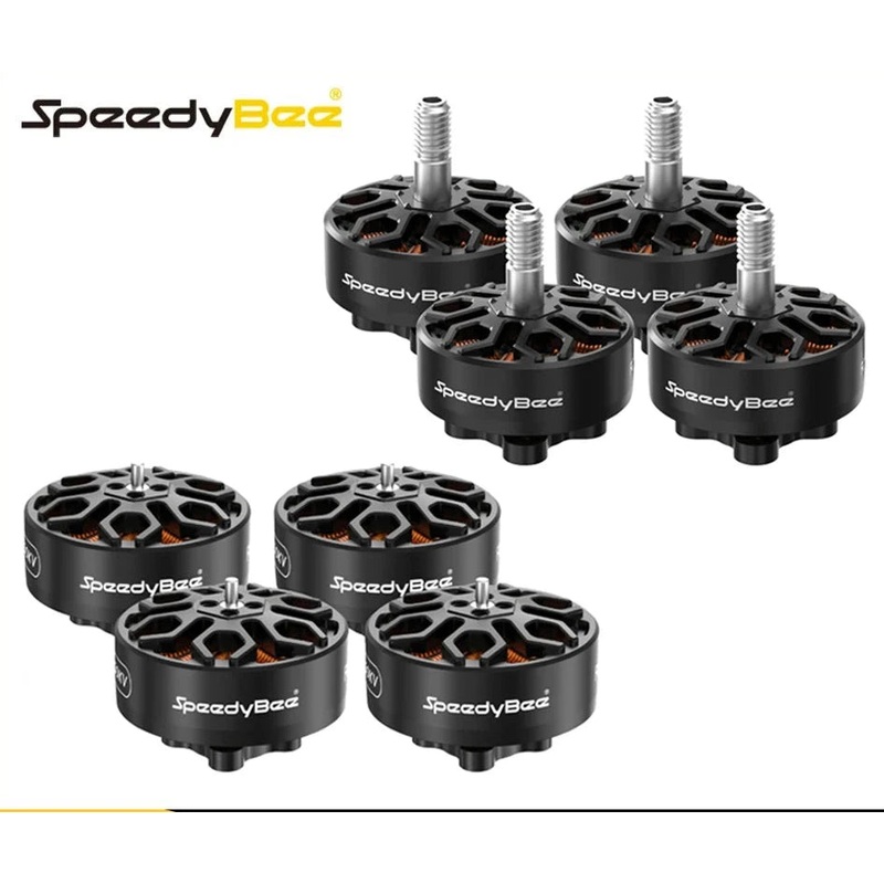 SpeedyBee 2306.5/2006 Motor 1800/1950KV 6S Bee35 3.5 inch/Master 5 V2 FPV Racing Long Range Freestyle Drone Quadcopter 4 PCS 2006-1950KV