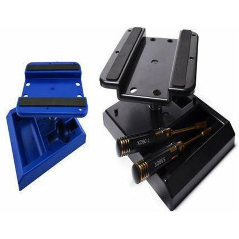 RC Car Stand Different Color Variations Blue