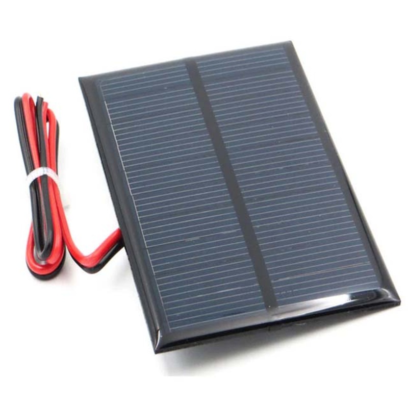 1511-PA17 - SOLAR PANEL 3.5V 250MA 2.4X4.7IN WITH WIRES