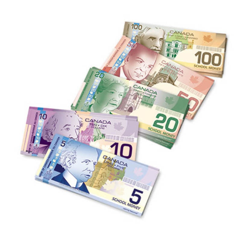 LRM2358M - CANADIAN PLAY MONEY BILLS