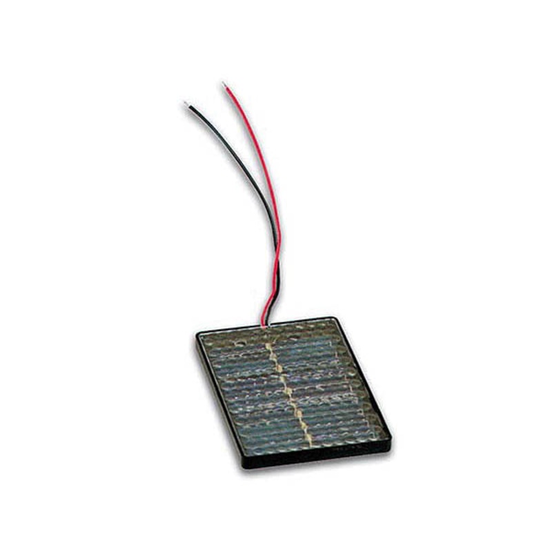 SOL 3 - SOLAR PANEL 1V 200MA 1.8X3IN W/LEADS