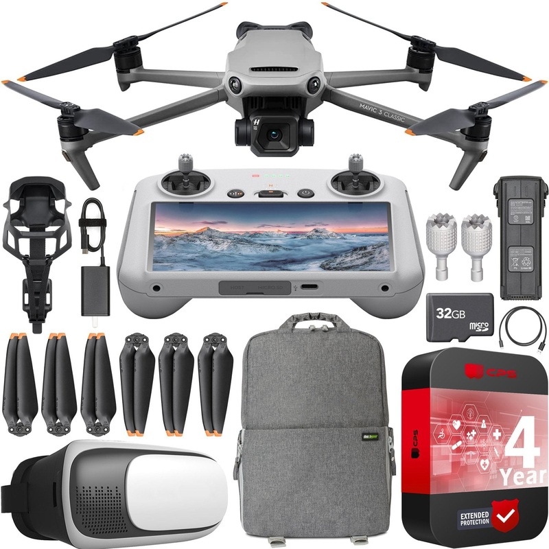 DJI Mavic 3 Classic Drone + RC Smart Remote Controller CP.MA.00000554.01 Go Package