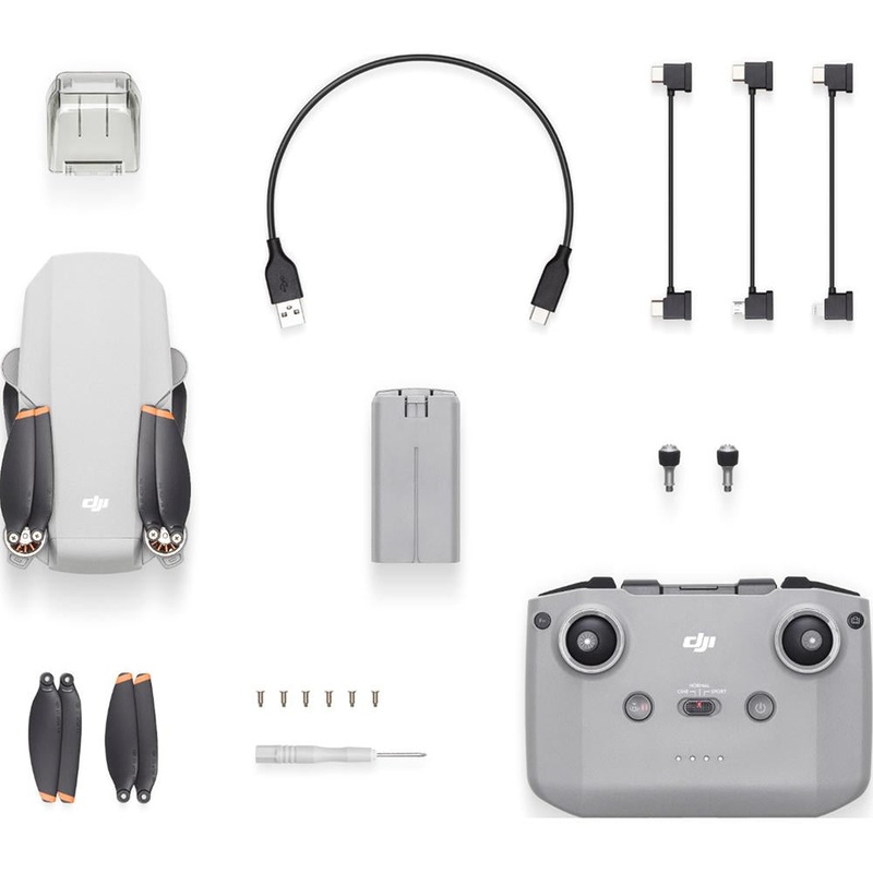 DJI Mini 2 Foldable Drone with 3-Axis Gimbal - CP.MA.00000312.01 - Open Box