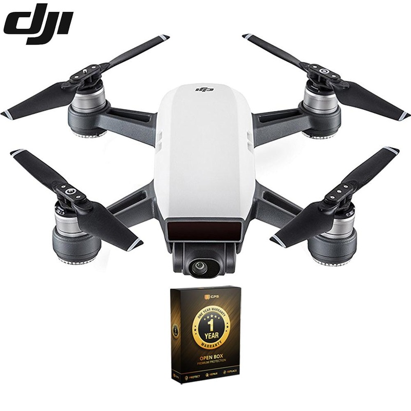 DJI SPARK Fly More Drone Combo Alpine White Open Box with 1 Year Warranty