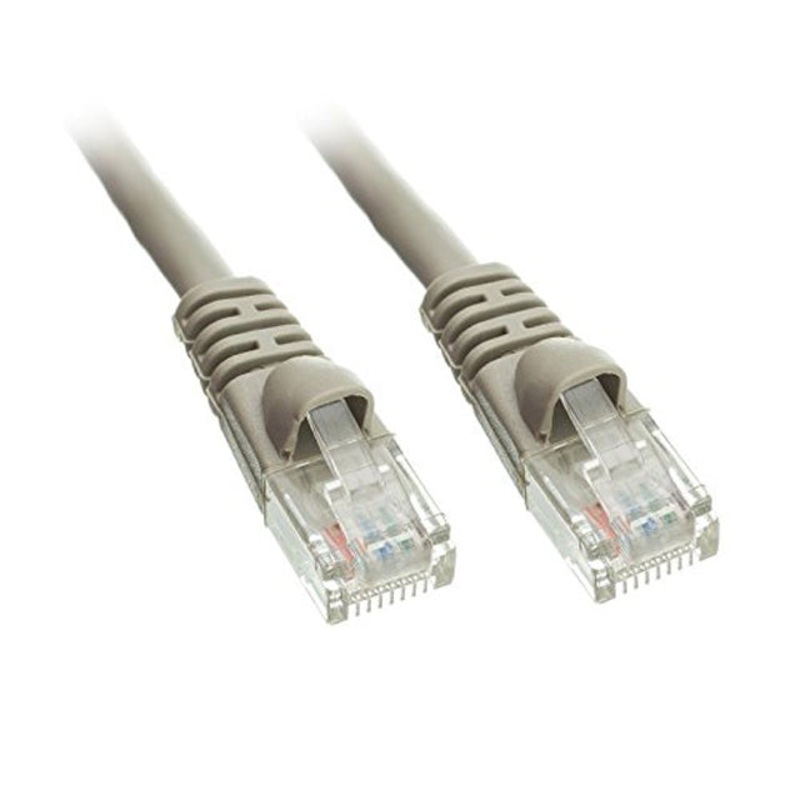 MUTP6-5SB - PATCH CORD CAT6 GRY 5FT SNAGLESS BOOT